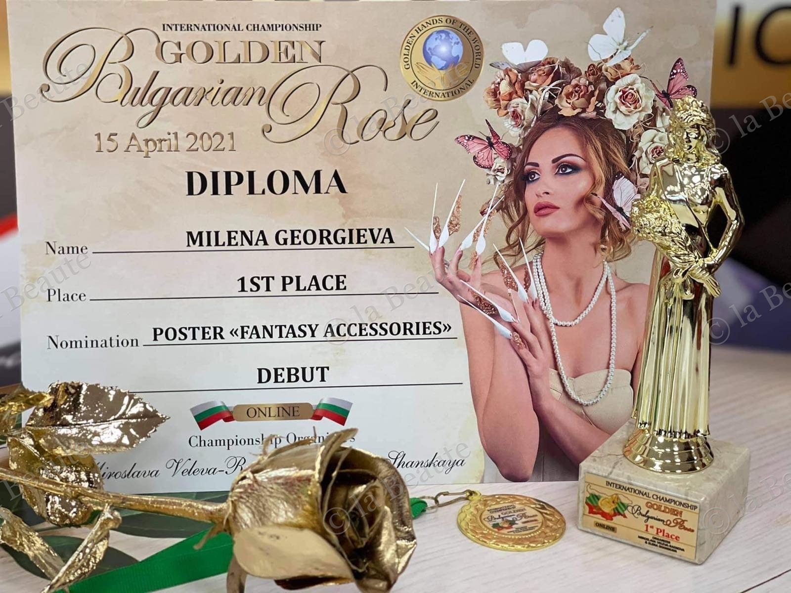 Golden Bulgarian Rose 2021